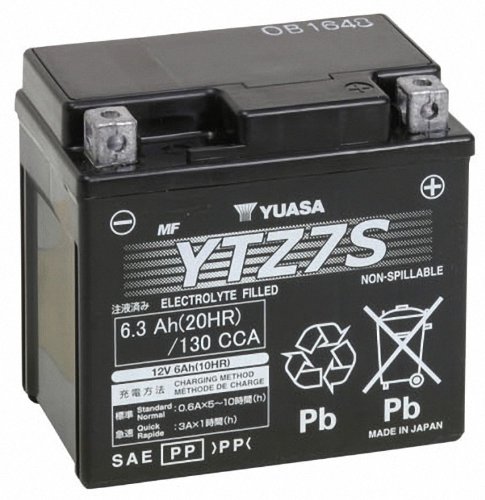 BATERIA YUASA AGM YTZ 7-S (11/ 7/10)10.JA