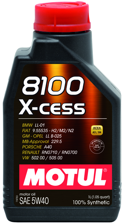 ACEITE MOTUL(4T) 8100 X-CESS GEN2 5w40......5L