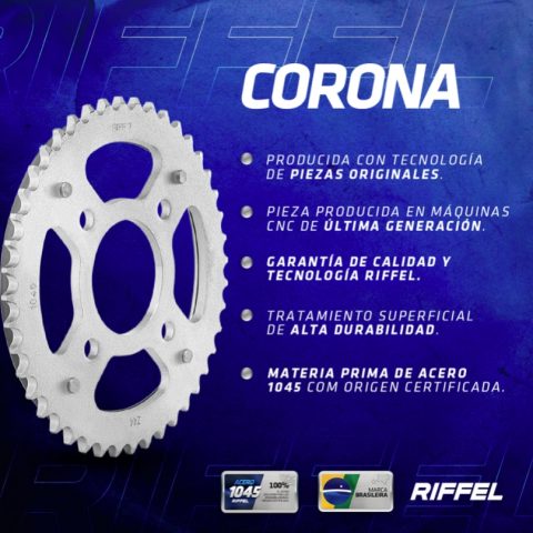 CORONA HONDA 250 XR TORNADO......520.Z-42---RIFFEL