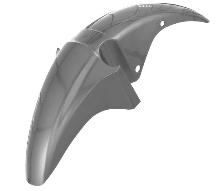 GUARDABARRO DEL. HONDA 150 CG PLATA...........TORK