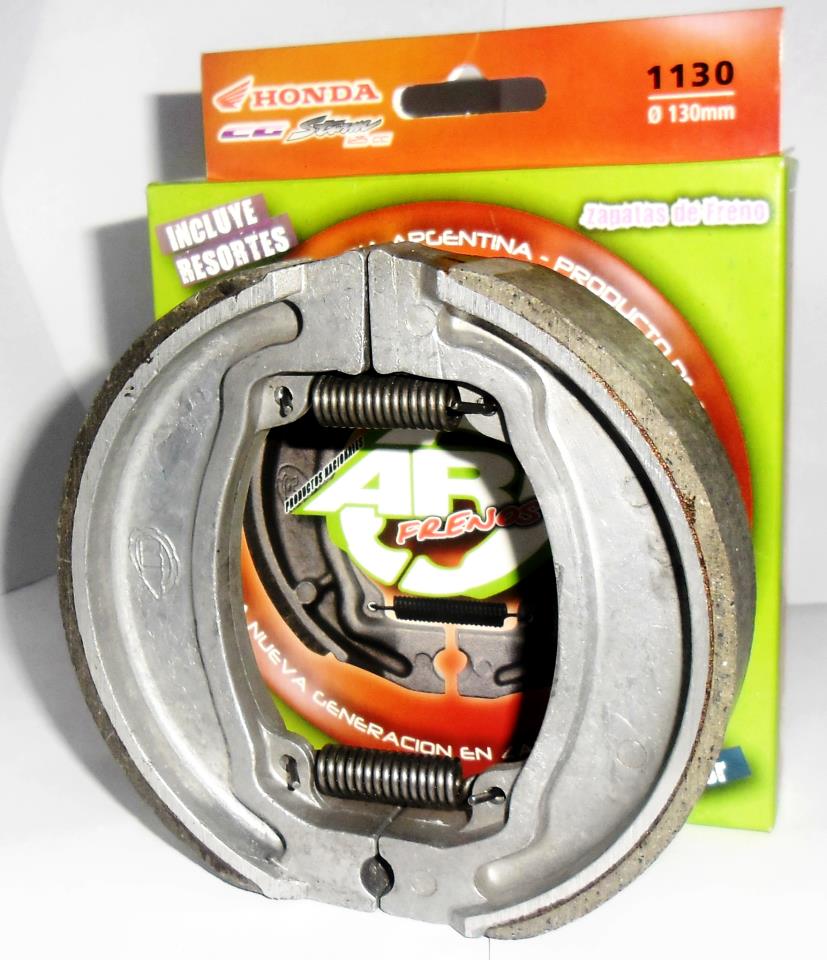 ZAP.FRENO(JGO)HONDA 150 CG......TRAS....(130)-1130