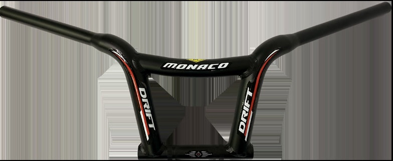 MANUBRIO DRIFT ALTO NEGRO BRILLANTE BR