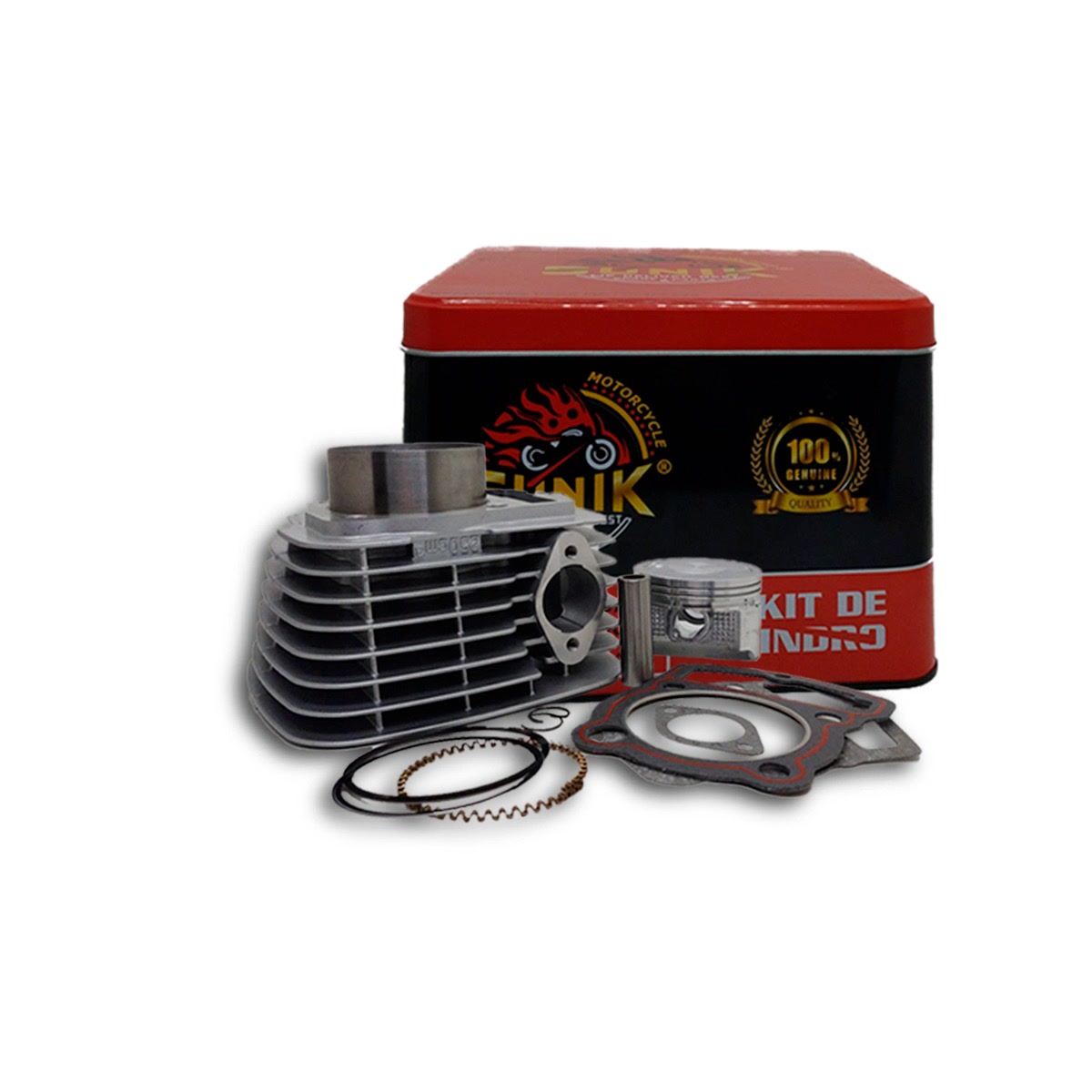CILINDRO HONDA 105 WAVE.........(00.00).COMP-SUNIK