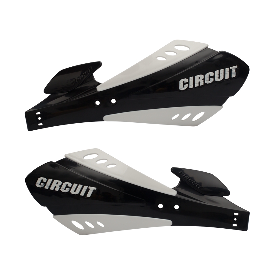 PROTECTOR DE MANOS SX-BICOM...NEGRO/BLANCO-CIRCUIT