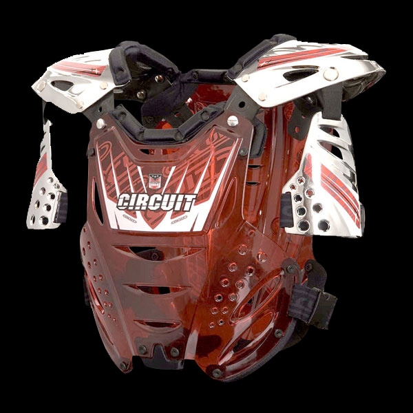 PECHERA ADULTOS-CIRCUIT TRANSPARE ROJO.PR005005.BR