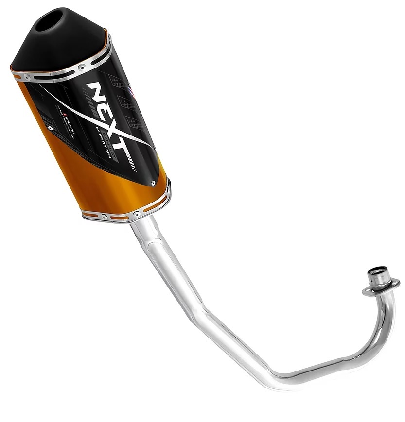 SIL.TURBO NEXT HONDA 150 CG ESD DORADO777.TORK