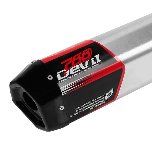 SIL.TURBO DEVIL HONDA 400 FALCON-ALUM-PO133H..TORK