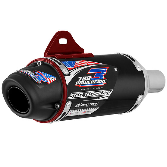 SIL.TURBO CORE3-STEEL HONDA 125 BIZ NEGRO.....TORK