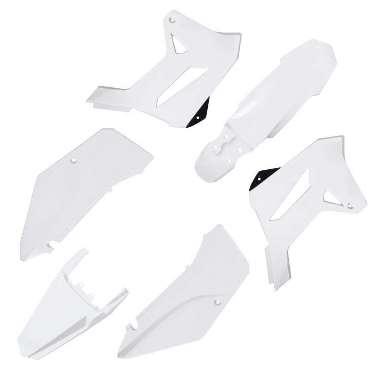KIT PLAST.HONDA 250TORNADO(R1DE)BLAN-1121410-BIKER