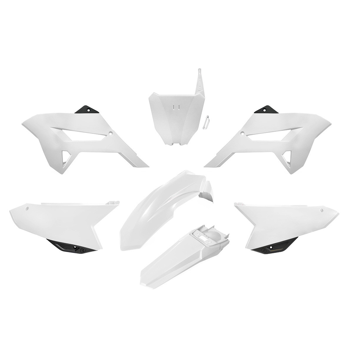 KIT PLAST.HONDA 230CRF(R1DE)BLANCO..-112407-BIKER