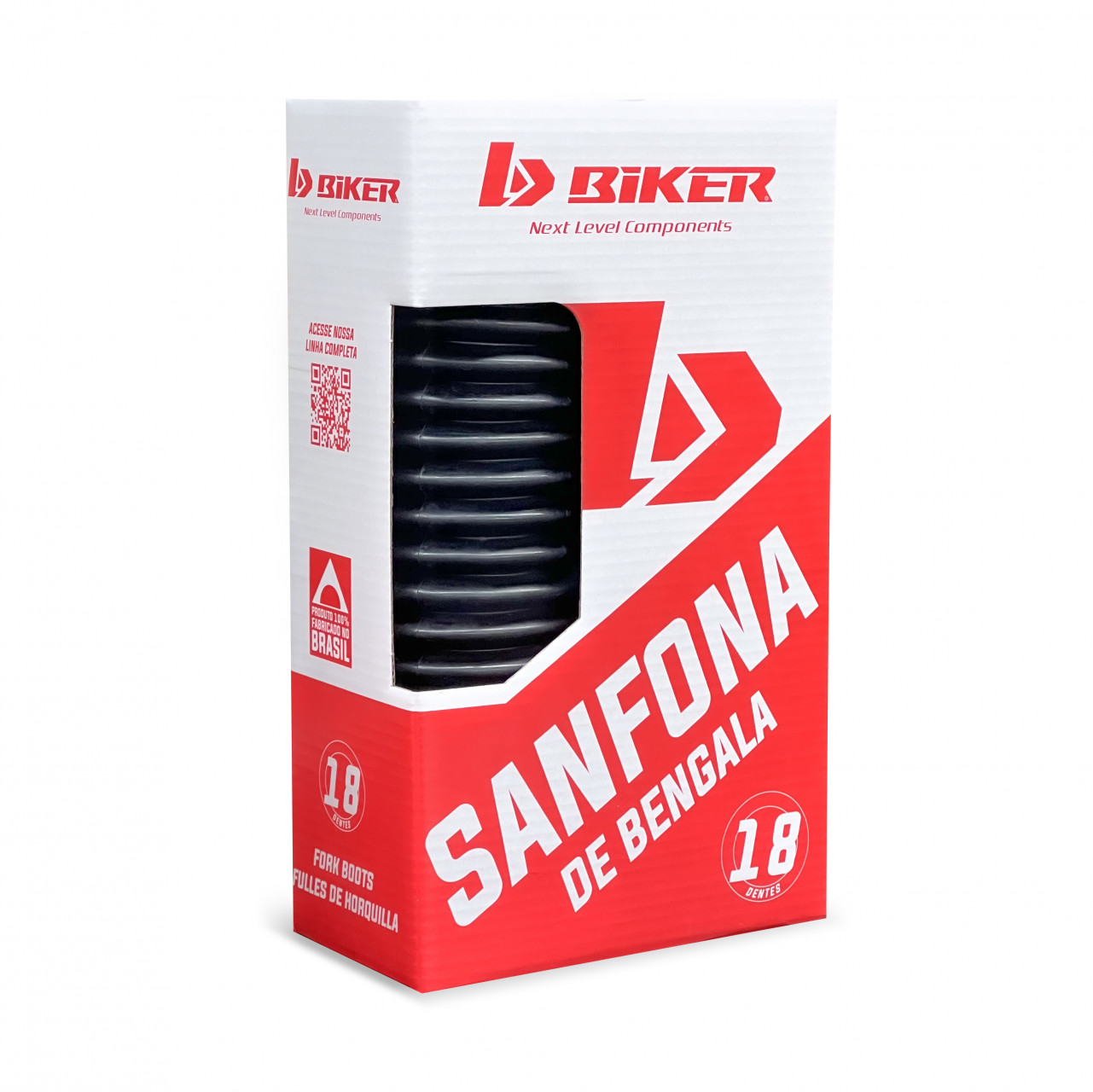 FUELLES SUSPENSIÓN 18 NEGRO (BROS125)0330115-BIKER