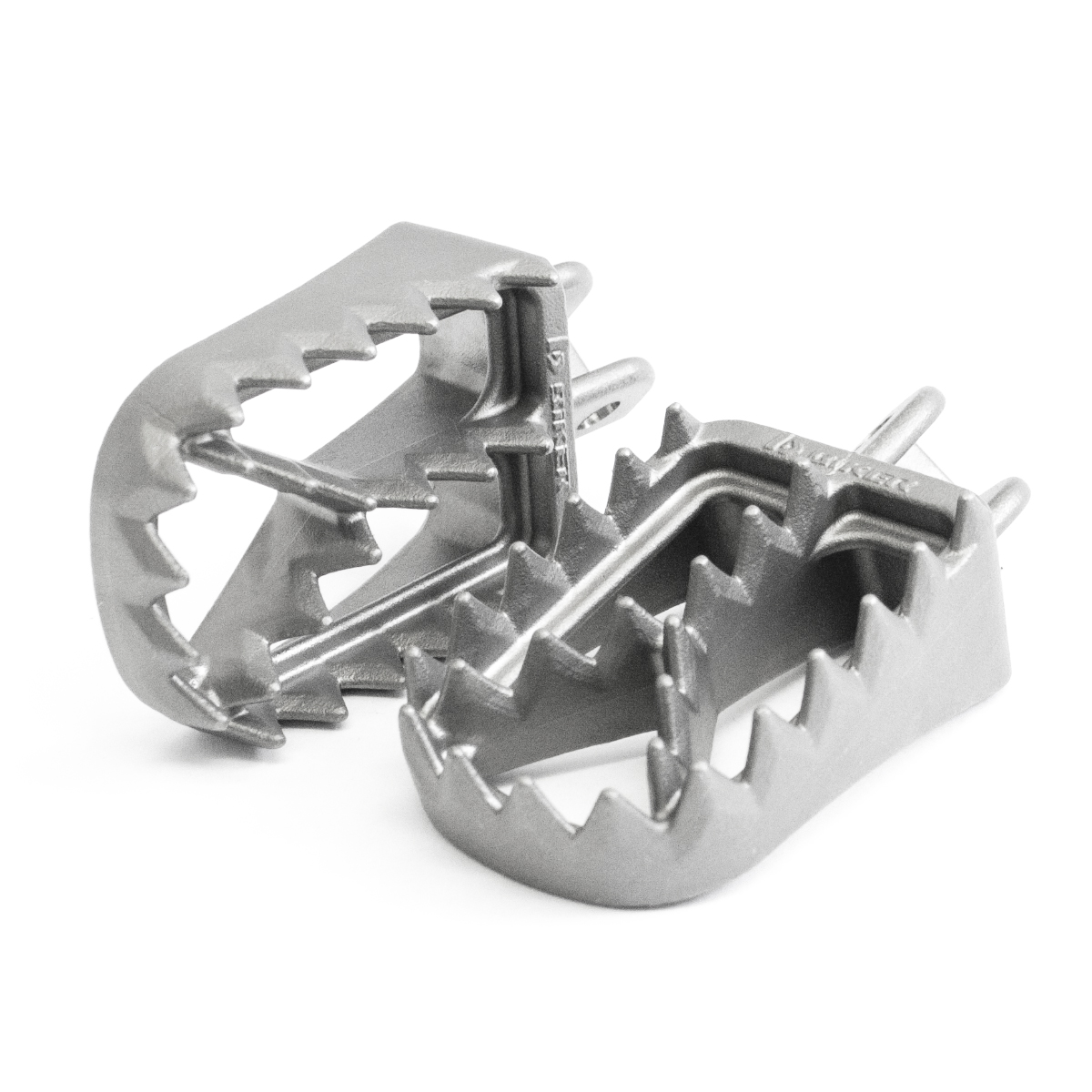 PEDALIN (JGO) T-REX HONDA - INOX 1661101-BIKER